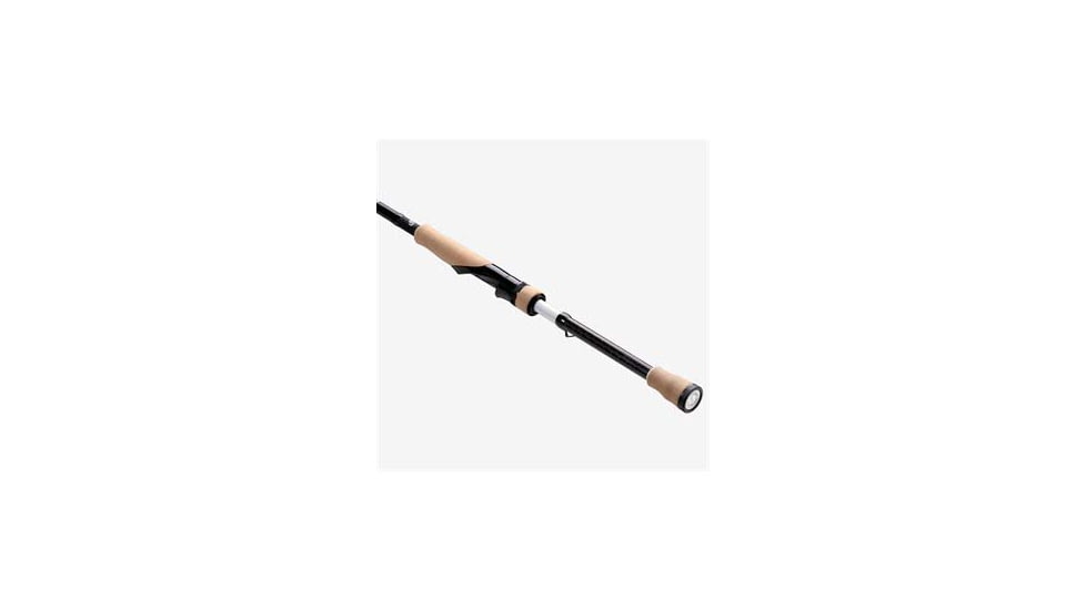 Rapala Omen Black Spinning Rod, 6ft 7in, Medium Light, Extra Fast, 1 Piece, OB3S67ML