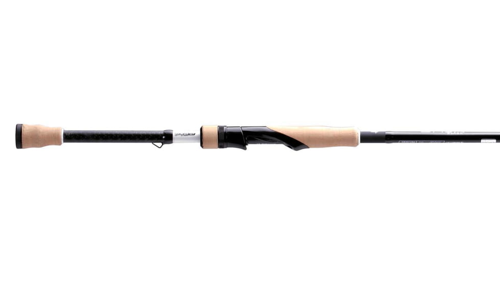 Rapala Omen Black Spinning Rod, 6ft 7in, Medium Light, Extra Fast, 1 Piece, OB3S67ML