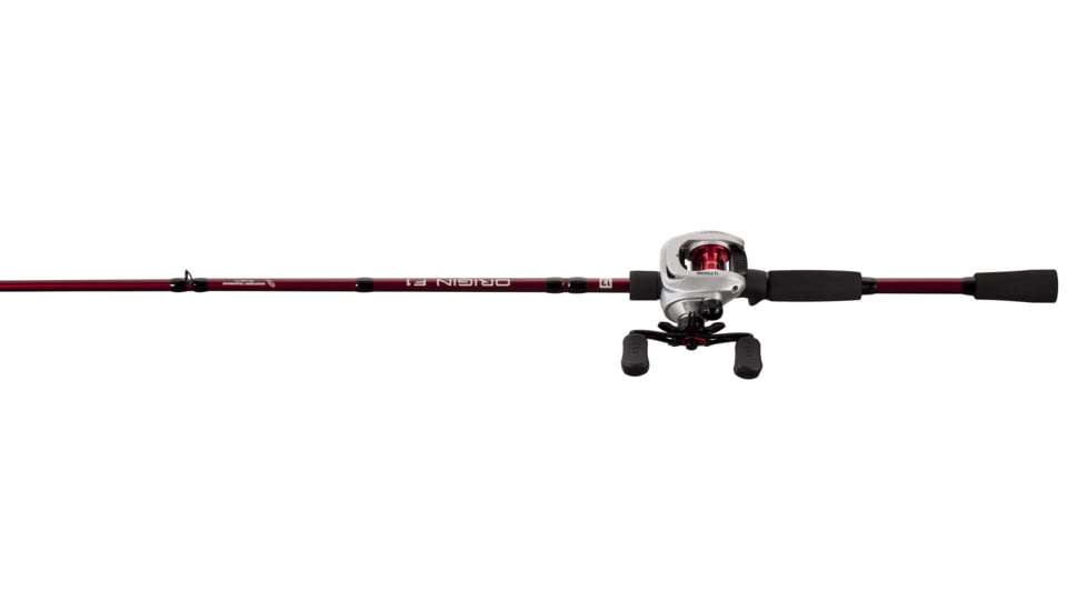 Rapala Origin F1 M Baitcast Combo, 8.1:1 Gear Ratio, Left Hand Retrieve, Fast Action, Gray, 7ft1in, OF18.1-71M-LH