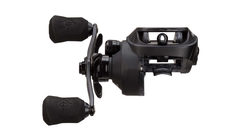 Rapala Origin O1 Blackout Baitcast Reel 7.3:1 Gear Ratio, Right Hand Retrieve, 100 Size, Fresh, Black, 100, OBO1-7.3-RH