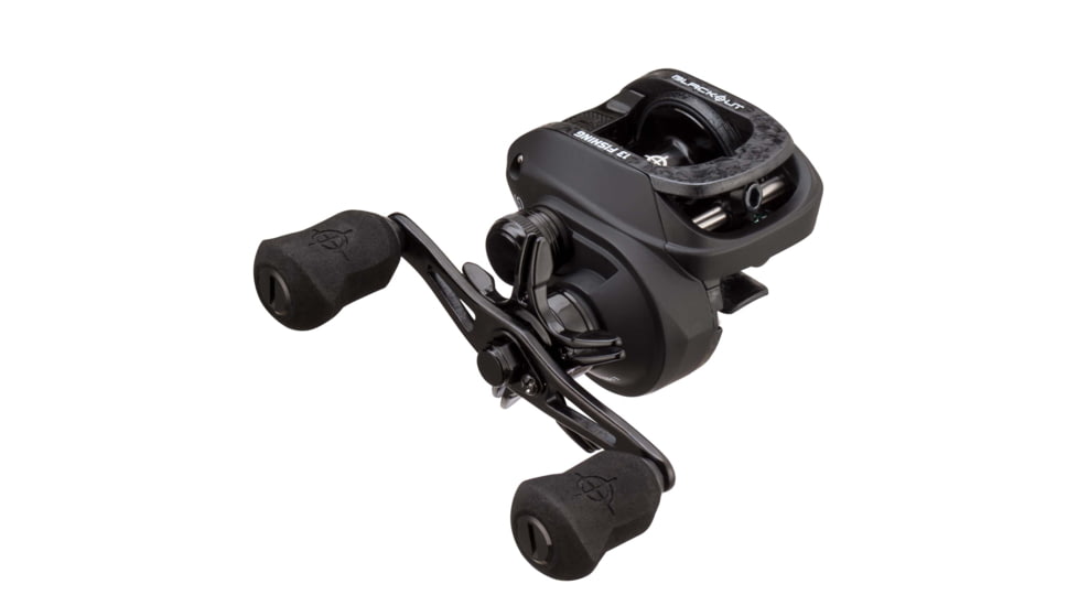 Rapala Origin O1 Blackout Baitcast Reel 7.3:1 Gear Ratio, Right Hand Retrieve, 100 Size, Fresh, Black, 100, OBO1-7.3-RH