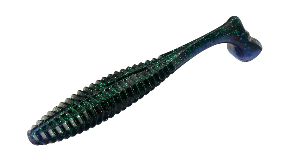 13 Fishing Pleasure Shad - Swimbait - 4.5in - 3/7oz - Blueberry Yum Yum, SR4.5-35