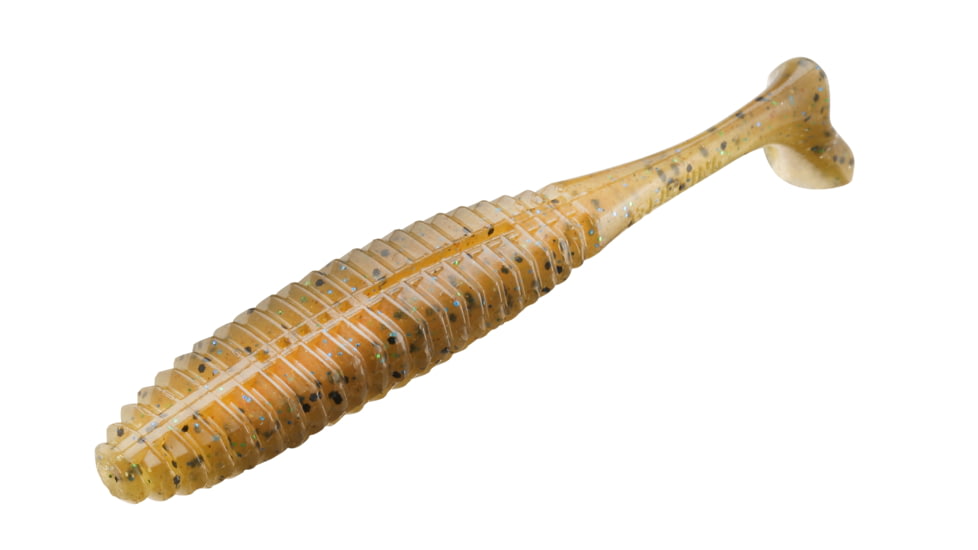 13 Fishing Pleasure Shad - Swimbait - 4.5in - 3/7oz - Mustard Water, SR4.5-9