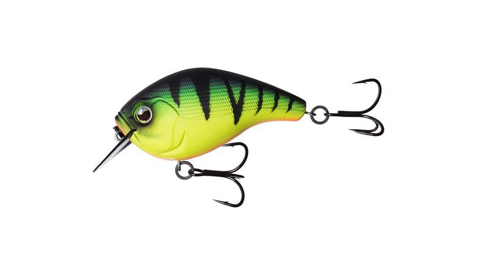 Rapala Scamp Square Bill, 1/2oz, Fire Tiger, 1.5in, E-SC15-FT