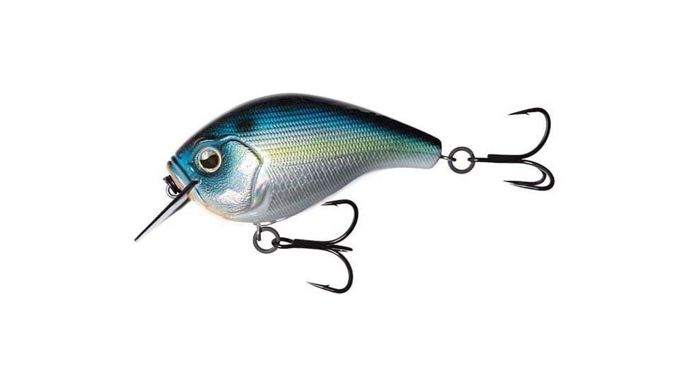 Rapala Scamp Square Bill, 1/2oz, Stunner, 1.5in, E-SC15-S