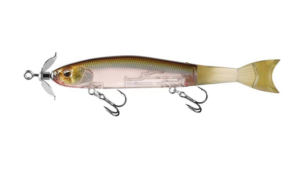 Rapala Shadow Spin Hybrid Spy Bait, Swimbait 3/4oz, Olive Crush, 5in, KW125-15