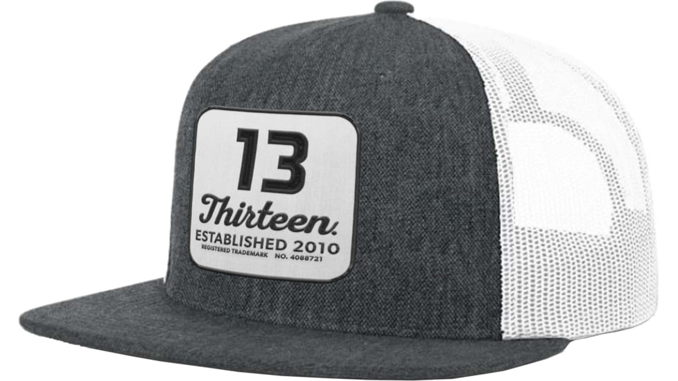 Rapala Silver Fox Flat Brim Snapback Hat - Men's, White, One Size, HFB7