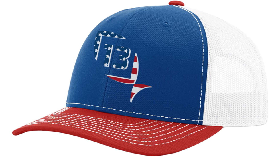 Rapala Teddy Brosevelt Curved Brim Snapback Ballcap - Men's, Blue, One Size, HCB7