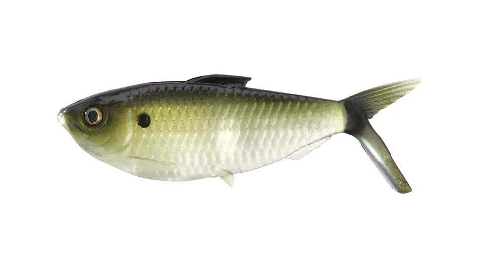 Rapala The One Boot Tail Swimbaits, 7, 4.25 - 5in, Dark Sardine, CB-DINE4.25-5