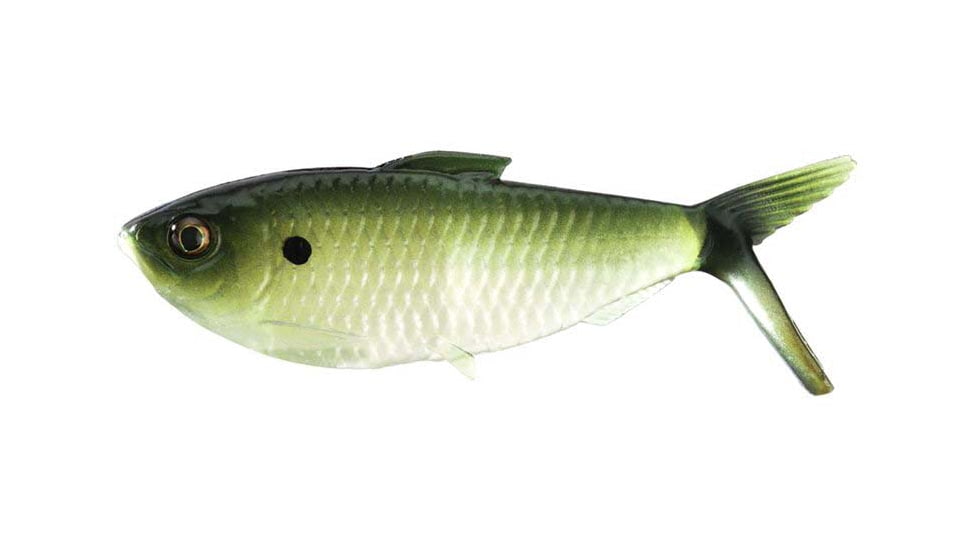 Rapala The One Boot Tail Swimbaits, 3, 4.25 - 5in, Greenback, CB-DINE4.25-4