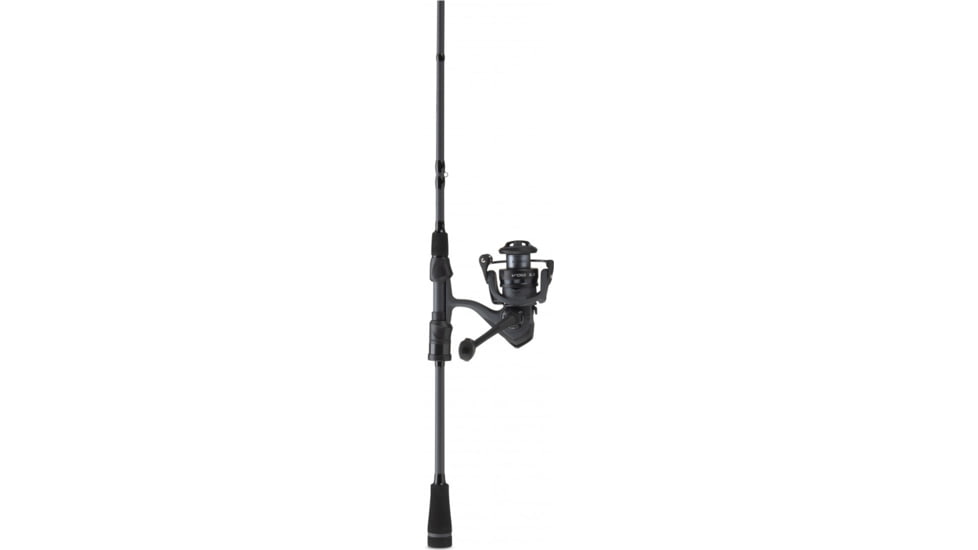 13 Fishing VOID Spin Rod and Reel Combo, 71ft, Medium, 2 Pieces, Black, VOIDSC71M-2.5