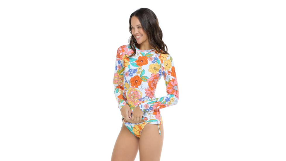 Body Glove Imagine Sleek Long Sleeve Rashguard - Imagine / Snow 66ED67EB, XS, Imagine / Snow, 39-638741-Imagine-Snow-XS