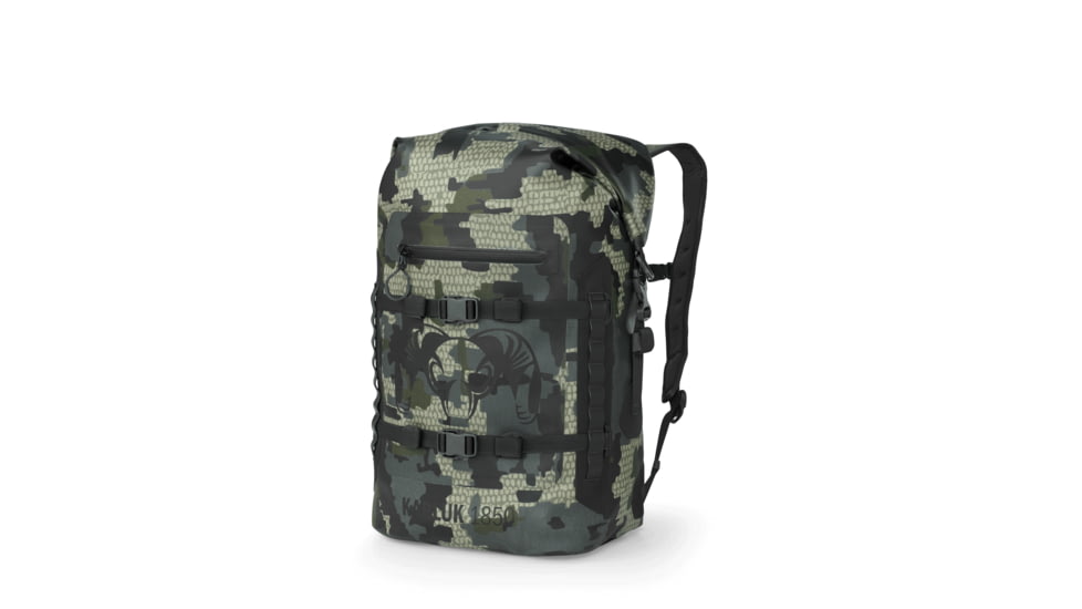 KUIU Karluk 1850 Roll Top Dry Backpack, Verde, One Size, Adult, 7422871371934