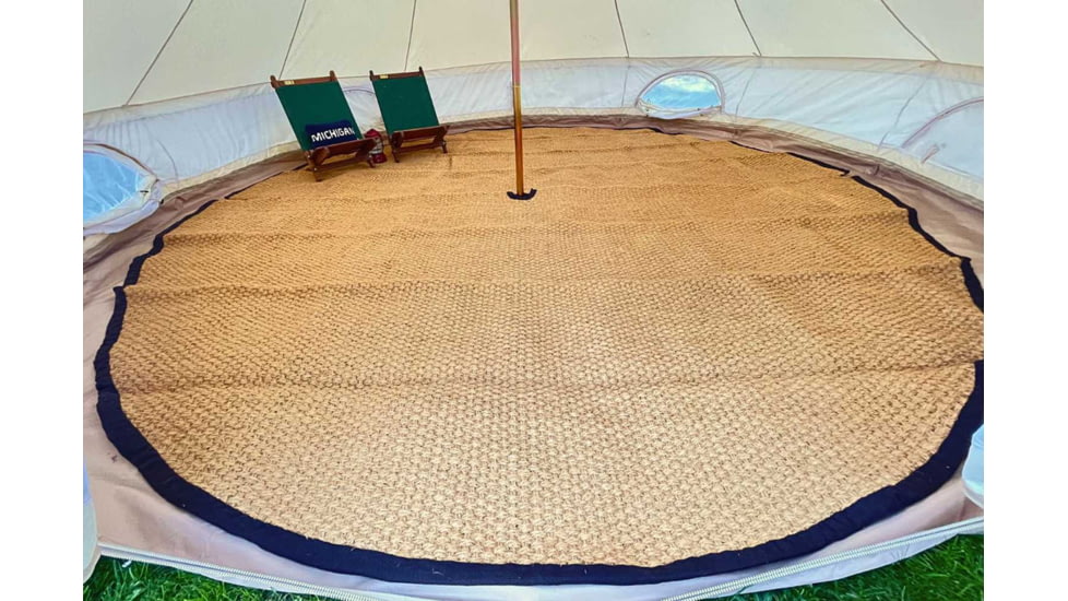 Life Intents Coir Bell Tent Rug Half-Moon 13 4M, 4m-coir-bell-tent-rug-half-moon-13ft