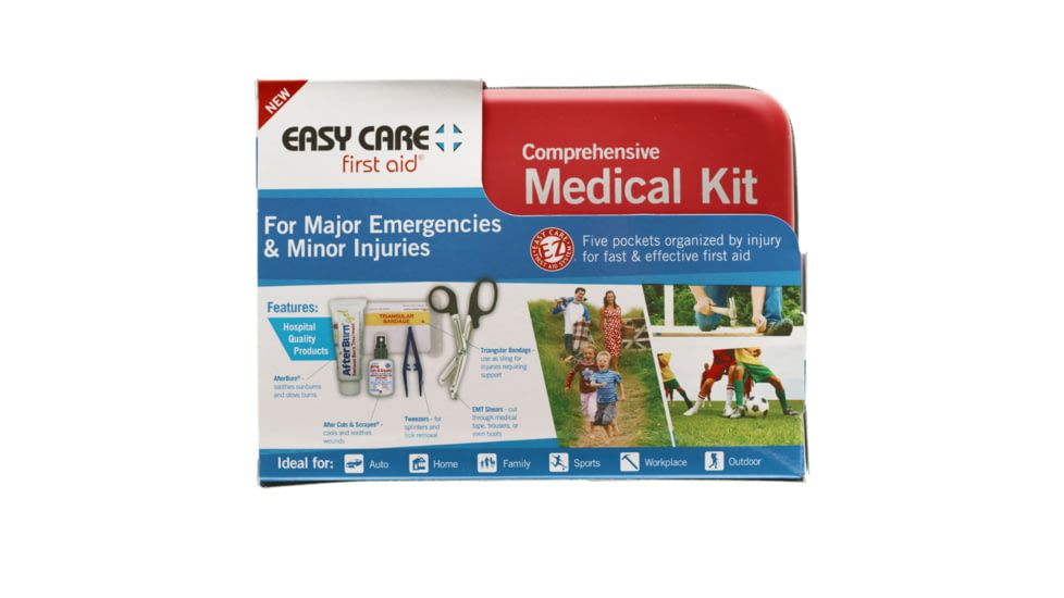 Adventure Medical Kits Easy CareAR Comprehensive First Aid Kit 4348CD32, 0009-2999