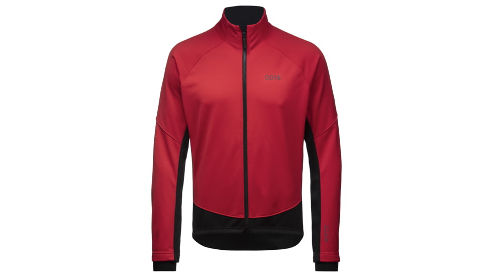 GOREWEAR C3 WINDSTOPPERR Thermo Cycling Jacket Mens in Red/Black Large Slim fit 8147C02A, 100644-3599-XL