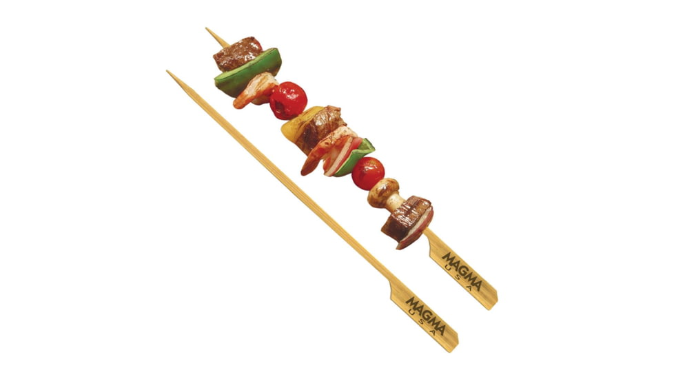 Magma Flat Bamboo Kabob Skewers, Wood, One Size, A10-271