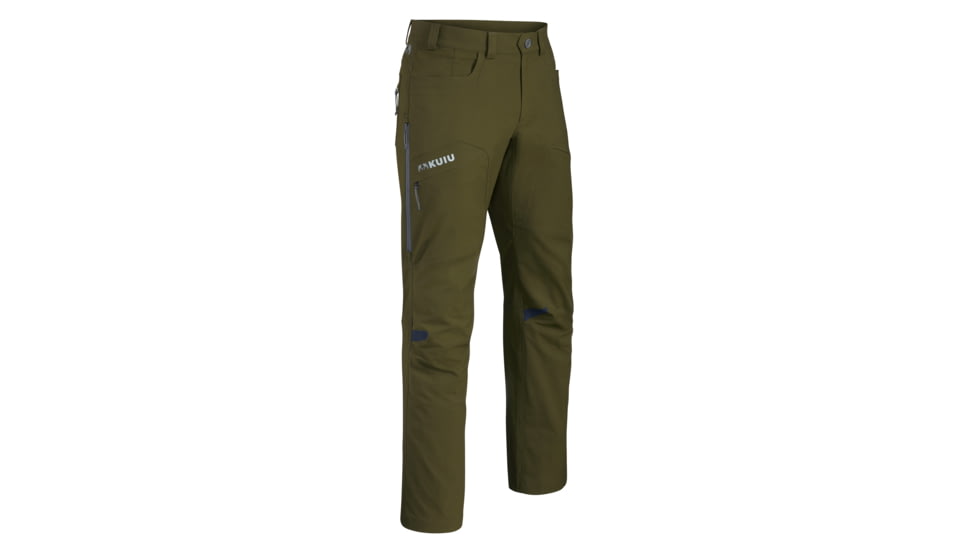 KUIU Kutana Stretch Woven Hunting Pant in Dark Moss Size 42 C87F0EE4, Dark Moss, 42, Toray, Adult, Male, 7628916850846