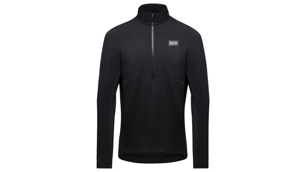 GOREWEAR TrailKPR Hybrid 1/2-Zip Mens in Black Large Regular fit 159893B0, 100923-9900-XL