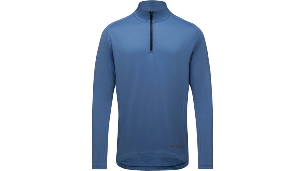 GOREWEAR Everyday Mid 1/4 Zip Mens in Cargo Blue XL Regular fit Moisture Wicking B16C3C20, 101093-CA00-XXL