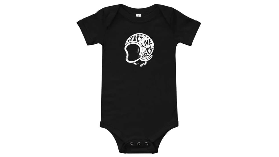 Milk X Whiskey Baby Ride Like Heck - Onesie D9DCAE5A, Black, 12-18m, 39569559448