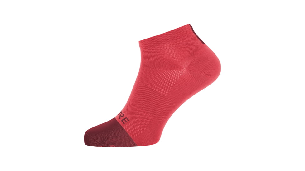 GOREWEAR M Light Short Socks in Hibiscus Pink/Chestnut Red 10.5-12 662F4B5A, 100233-AKAJ-XL