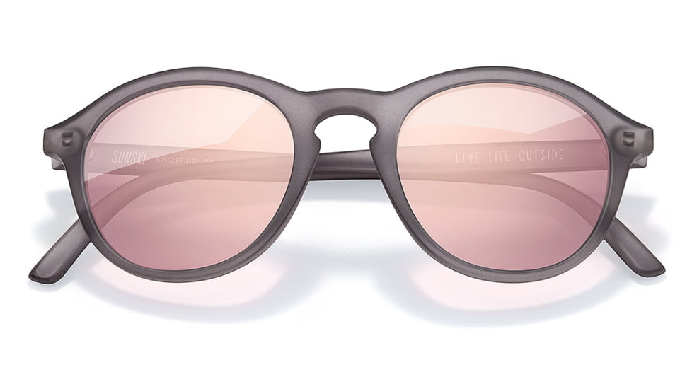 Sunski Singlefin Lens Kit 2B61FC2D, Grey Rose, KIT-SF-GRO