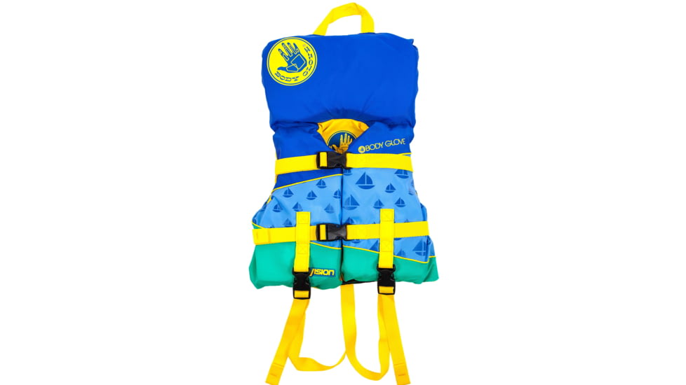 Body Glove Vision Type III Infant Nylon USCGA PFD - Blue 2C7310CF, Infant, Blue, 18253I-BLU-INFANT
