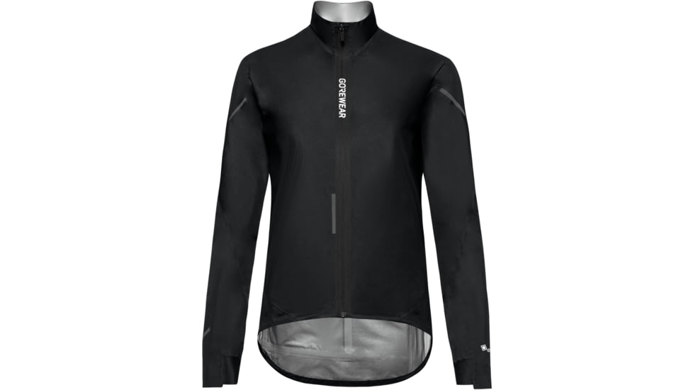GOREWEAR SPINSHIFT GORE-TEX Cycling Jacket Womens in Black 2XS Slim fit Waterproof F45951EC, 101065-9900-34