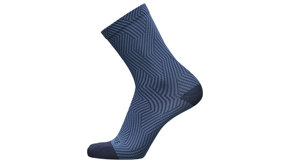 GOREWEAR C3 Mid Socks in Orbit Blue/Deep Water Blue 3.5-5 Moisture Wicking BAD26EB3, 100227-AUAH-S