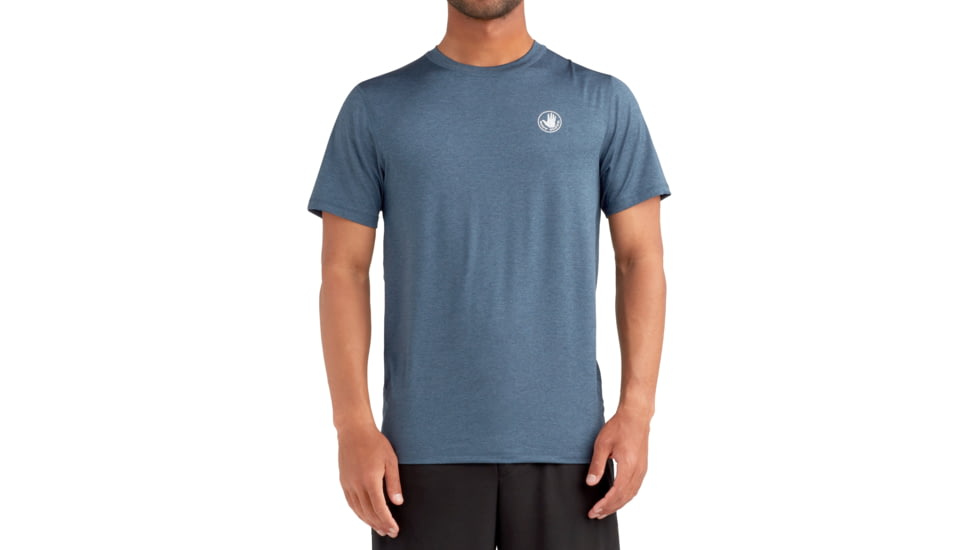 Body Glove Offshore UPF Short-Sleeve Sun Shirt - Heather Navy 77AC119A, M, Heather Navy, ATX7800-H.NVY-M