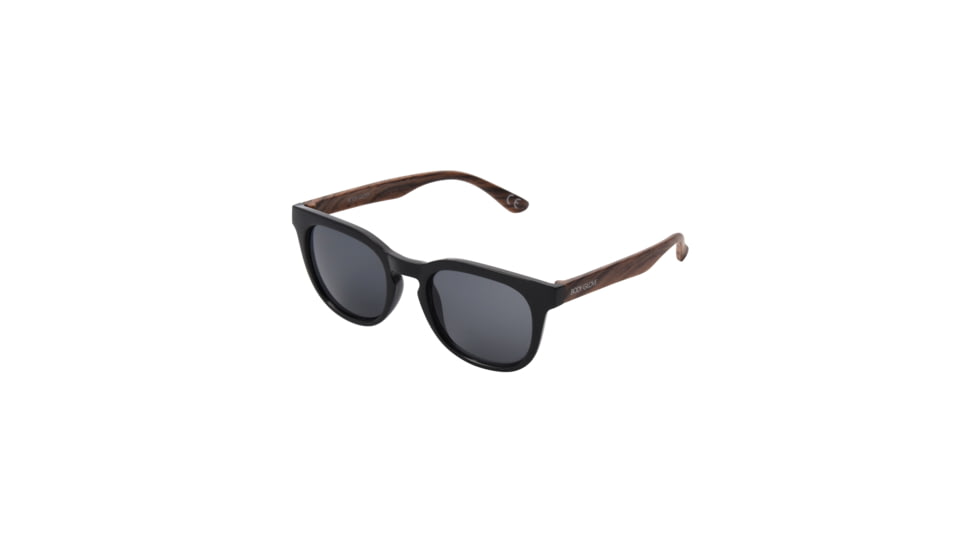 Body Glove Maxwell Square Sunglasses - Black/Dark Wood 74546A27, One Size, Black/Dark Brown, 10261077.LTS-BLK-ONE/SIZE
