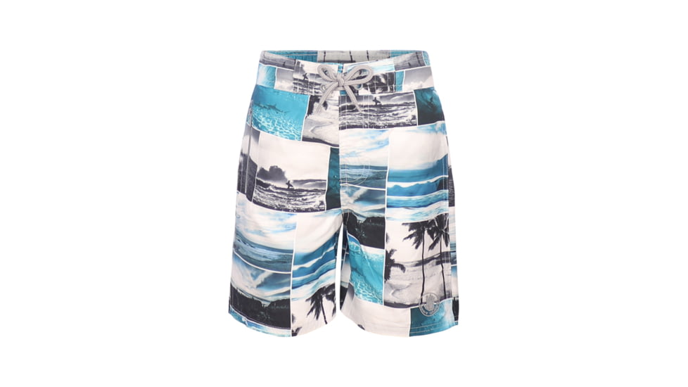 Body Glove Toddler Boys Patchwork Photo Swim Shorts - Blue/Black/White A1E2A353, 3T, Blue/Black/White, 8560BGS30-A-3T