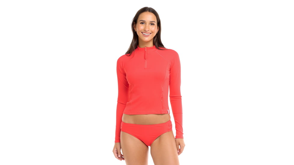 Body Glove Ibiza Raelynn Long Sleeve Rashguard - Snapdragon 9950E81F, M, Snapdragon, 39-469598-Snapdragon-M