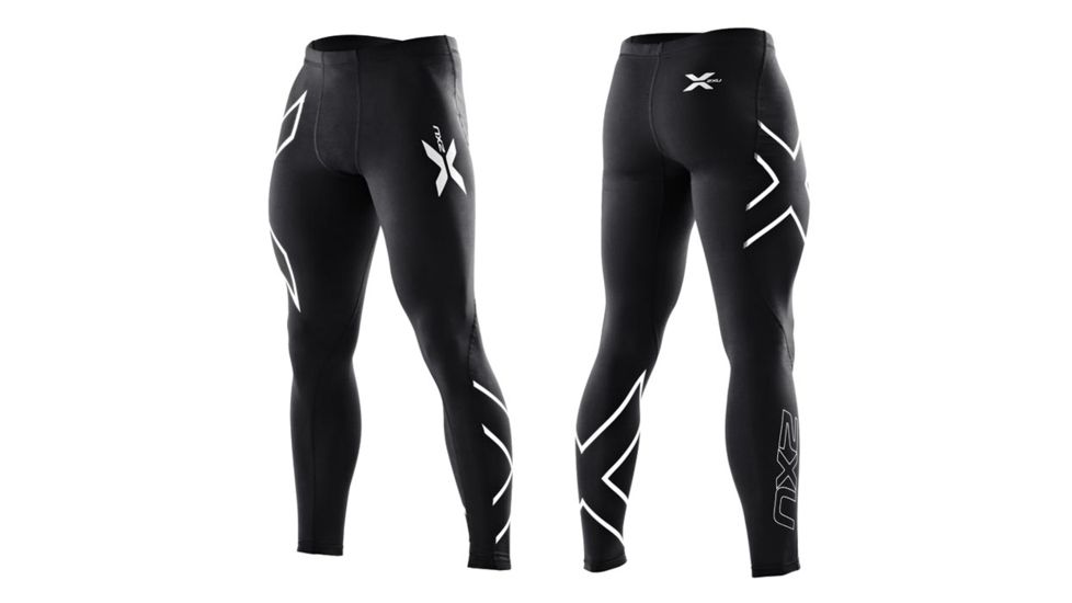 2XU Mens Compress Tight Blk Lg 1967B BLK L