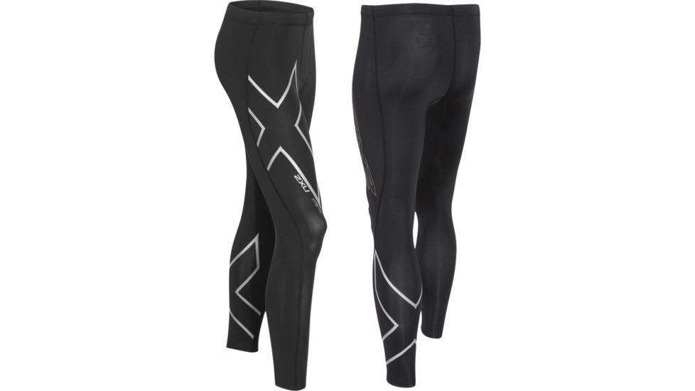 2XU Mens Hyoptik 3/4 Ct Blk Md 3515B BLK/SRF M
