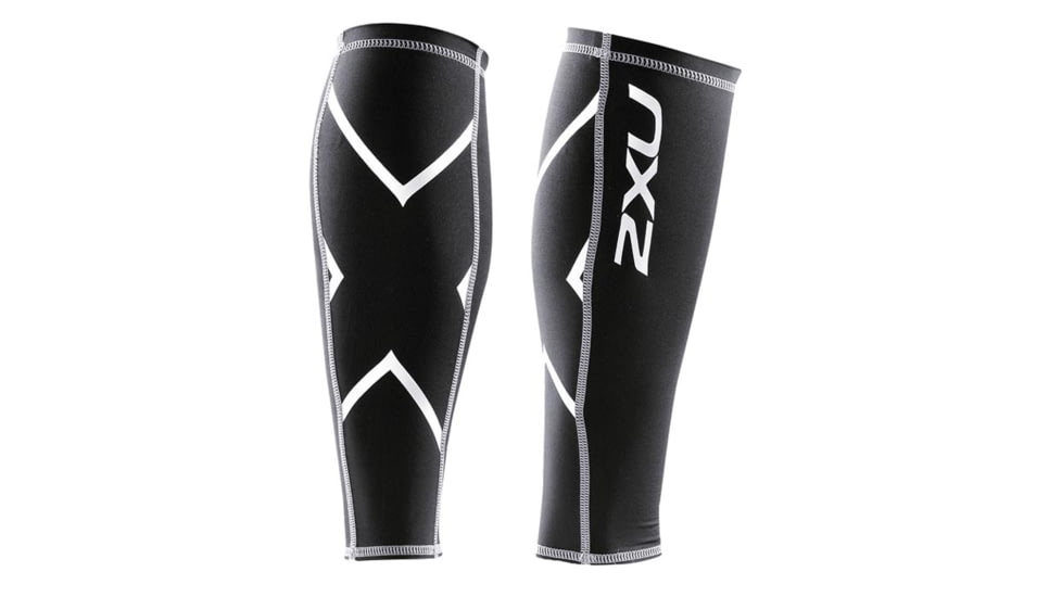 2XU Unisex Calf Guard Blk Lg 1987B BLK L