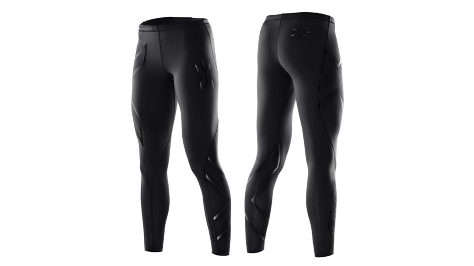2XU Wmns Compress Tight Blk Lg 1968B BLK/NRO L
