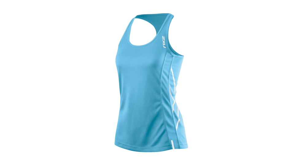 2XU X Tech Tank - Womens-Amalfi-Large