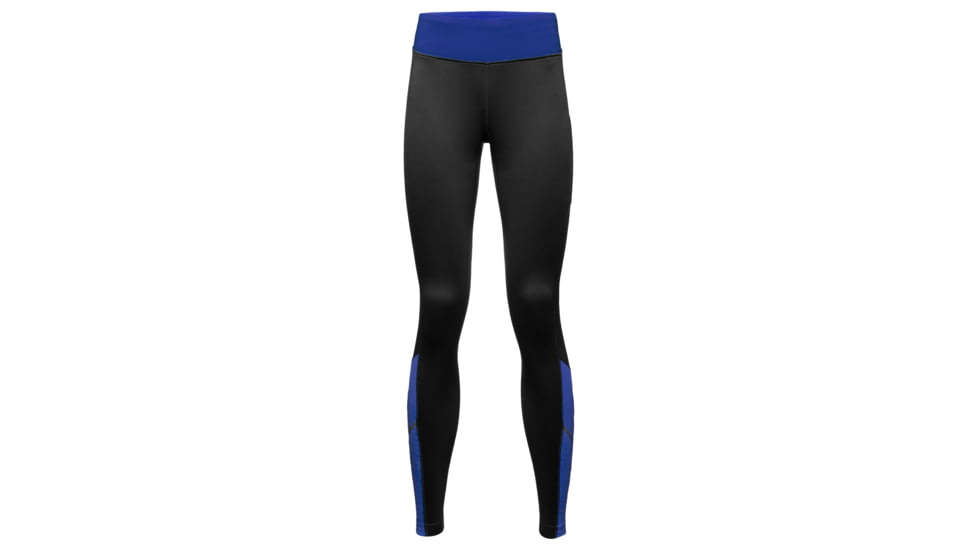 GOREWEAR R3 Womens Thermo Running Tights in Black/Ultramarine Blue XS 0-2 Slim fit 69C9BE26, 100535-99BL-36