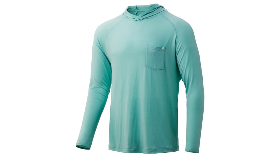 HUK Performance Fishing Waypoint Hoodie - Men's, Lichen, Small, H1200292-333-S
