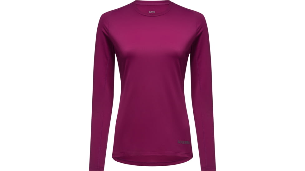 GOREWEAR Everyday Long Sleeve Running Shirt Womens in Process Purple 2XS Regular fit 1799B8FB, 101017-BQ00-34