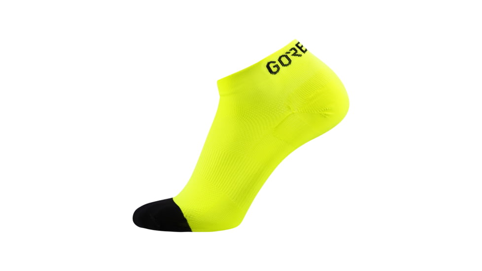 GOREWEAR Essential Short Socks in Neon Yellow 10.5-12 Form fit 28B9C42B, 100976-0800-XL