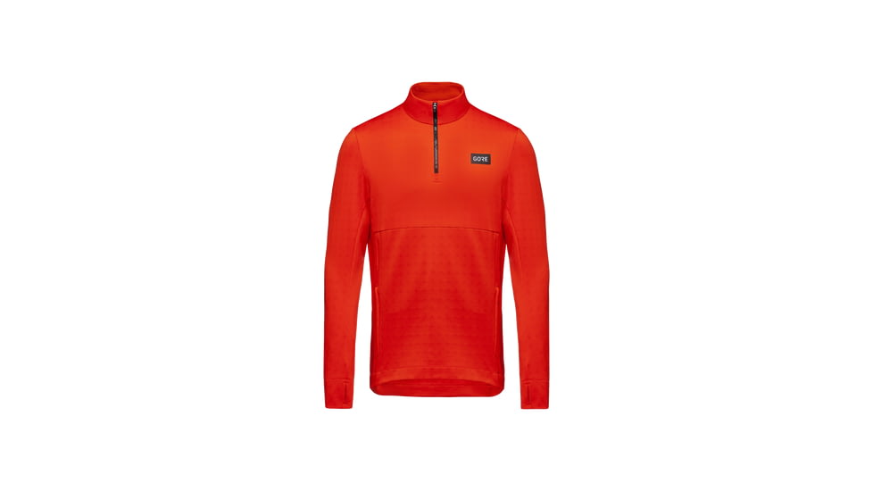 GOREWEAR Everyday Thermo 1/4-Zip Mens in Fireball 2XL Regular fit C2928451, 100939-FI-XX