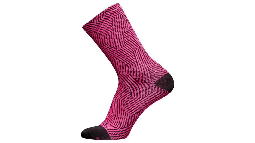 GOREWEAR C3 Mid Socks in Process Pink/Black 8-9.5 Moisture Wicking AC9FEF6C, 100227-BI99-L