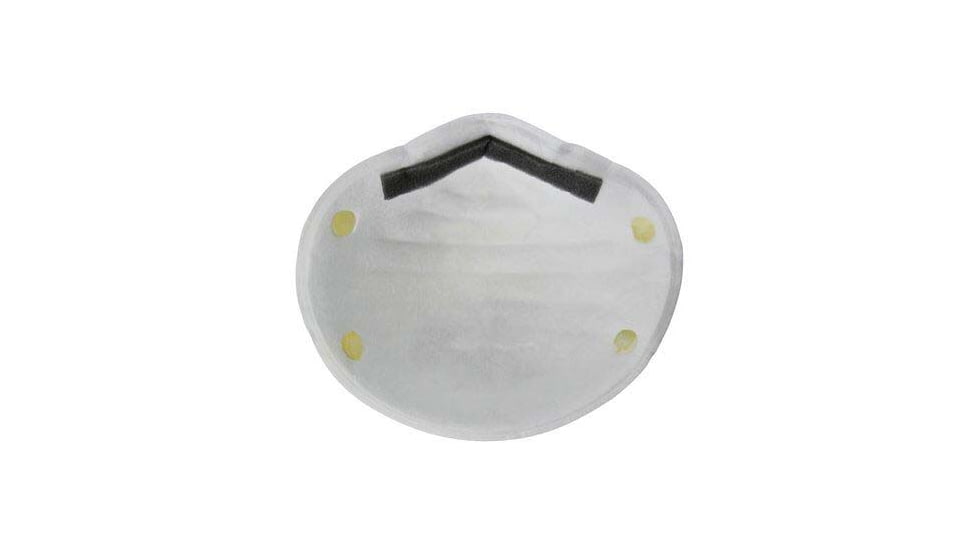 3M Particulate Respiratory Mask, Cup Style, White, Standard Size, Case of 20, N95 3M-8210