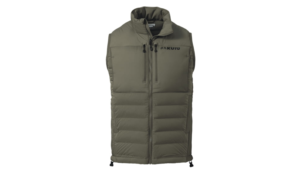 KUIU Flyway Insulated Hunting Vest - Men's, Ash, 3XL, Synthetic, Adult, Male, 7494982566046