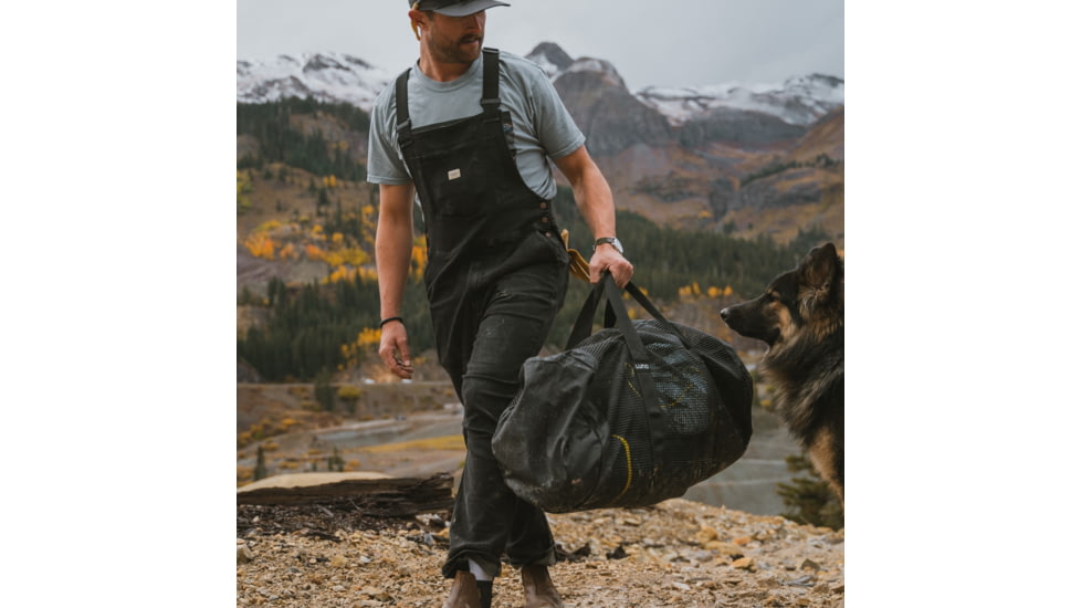 Luno Mesh Gear 80L Duffel, Black, 80 liters, mesh-gear-duffel