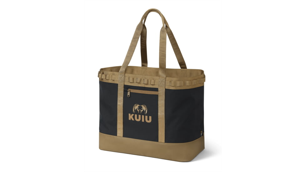 KUIU CORDURAR 2800 Tote Bag in Black/Brown 8959B08E, Black/Brown, One Size, Cordura Fabric, Adult, 7965402300574