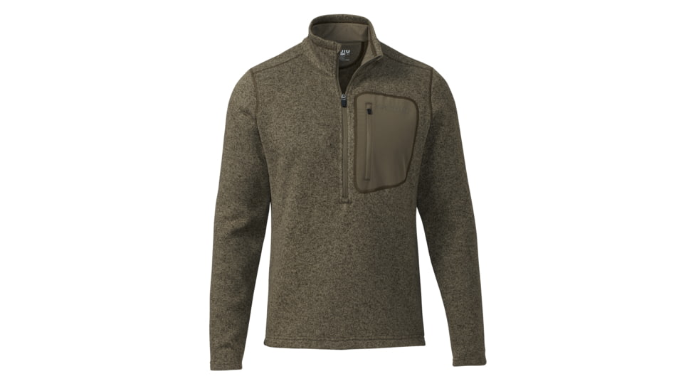 KUIU Base Camp Pullover Sweater in Ash Heather Size 3XL 82C26556, Ash Heather, 3XL, Adult, Male, 7644102754462